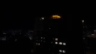 Taliban celebrating anniversary of the US's withdrawal from Afghanistan, fireworks and shooting.