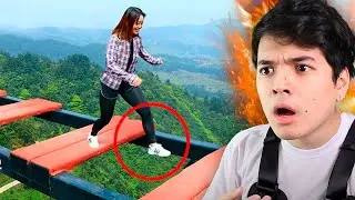 AS PESSOAS MAIS SORTUDAS DO MUNDO FLAGRADAS EM CÂMERA