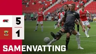 Nederlaag tijdens seizoensopener in Alkmaar | Samenvatting AZ - Go Ahead Eagles