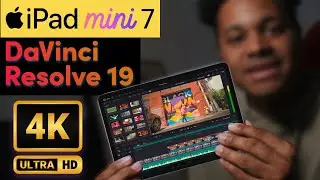 DaVinci Resolve On iPad Mini 7! Is It Worth It?
