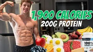 Full Day of Eating 1,900 Calories | Low Calorie High Protein Diet To Lose Fat