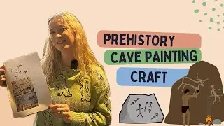 Prehistoric Cave Art - Fun craft for kids
