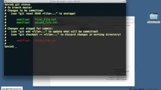 5.02  Making Changes to Files Editing files (Редактирование файлов и как их комитить)
