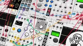 ALM Busy Circuits & Doepfer A-124 Wasp Filter 🐝 Psytrance in VCV Rack 2
