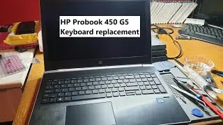 HP Probook 450 G5 keyboard replacement