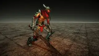 GKV Work-in-progress: Done texturing Demento's Greatsword