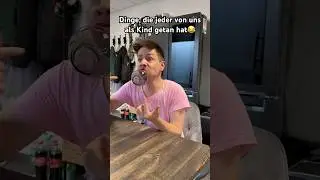 Dinge, die JEDER als Kind getan hat😂 itsofficialmarco