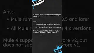 Object Store V2 FAQ 1 