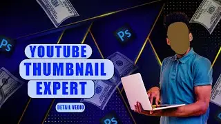 5X SPEED VIDEO THUMBNAIL . YouTube Thumbnail Tutorial, Make a Professional Thumbnails in Photoshop.