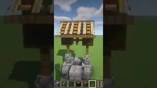 Как сделать колодец в майнкрафт без модов minecraft shorts #minecraft #майнкрафт #постройки