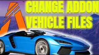 GTA FiveM Change Addon Vehicle Files (2026) | Increase Speed • Metafile • Tutorial