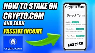 How to Stake Crypto on Crypto.com and Earn Passive Income as a Beginner In 2023