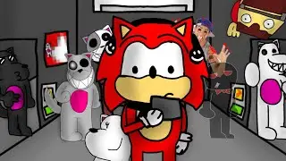 Jogando as noites cringes com raposa branca