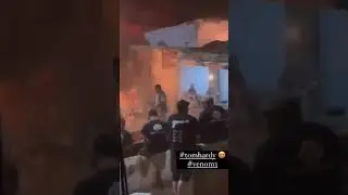 "Tom Hardy on the set of Venom 3"