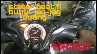beat fi gak kuat stater. padahal aki bagus, dinamo bagus. (smua komponen stater normal)