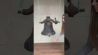 Antique Church Bronze Bell By David Borges Foundry Glasgow 1884 - UKAA Ring Calling Bell