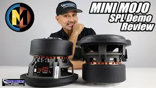 Memphis Car Audio Mini Mojo Sub-Woofers. DEMO and review. 6.5” & 8” Sub boxes Truck Box SPL reading