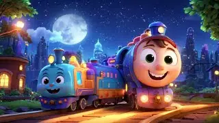 "Holiday Express: Kids' Joyful Train Adventure! 🚂✨"