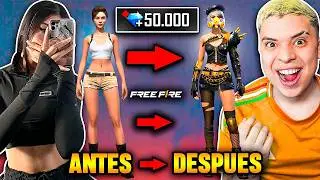¡SOPRENDO A MI AMIGA IARA RECARGANDOLE MUCHOS DIAMANTES Y SE VUELVE MILLONARIA *🤑* FREE FIRE
