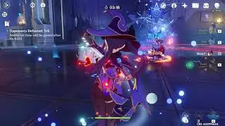 [Genshin Impact] AR45 | Domain of Blessing: Frost IV with DPS Mona