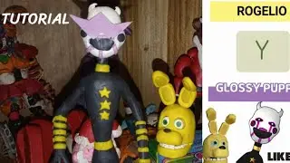 GLOZY PUPPET/GG GAMES Y ROGELIO 😱😱PLASTILINA TUTORIAL✅✅