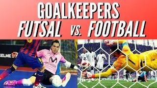 Futsal vs. Football Goalkeepers - Best Saves 2020 - Portero de Fútbol Sala vs Portero de Fútbol 11