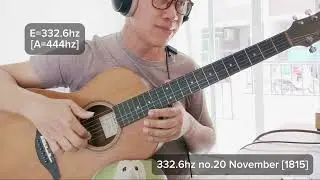 332.6hz no.20 November [1815] : free music sheet
