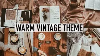 INSTAGRAM FEED: WARM VINTAGE THEME - VSCO TUTORIAL
