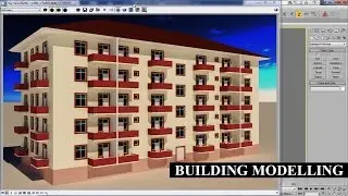 Building Modeling In 3Ds Max Part 1+Vray Rendering