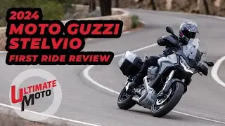 2024 Moto Guzzi Stelvio First Ride Review | Ultimate Motorcycling
