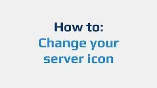 How to: Change your server icon