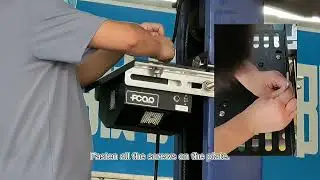 FCAR FD-505S Suspended Wheel Aligner Installation Instruction