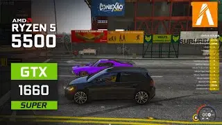 GTA RP : Ryzen 5 5500 | GTX 1660 Super