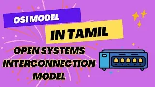 OSI Model Tamil | OSI Model 3d Animation Tamil 🤷‍♂️👨‍🏫