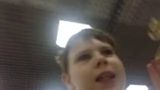 Даня на празднике 1часть с тронсформерами