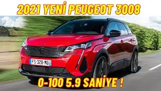 2021 Makyajlı Peugeot 3008 / 0-100 5.9 saniye !! (Tüm detaylar - yeni donanımlar)