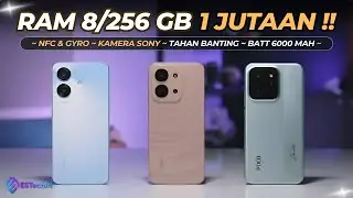 7 Rekomendasi HP 1 JUTAAN RAM 8/256 GB TERBAIK 2025