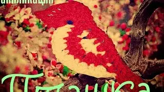 Вязание крючком. Птичка. Crochet. Bird.