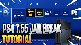 How To JAILBREAK The PS4 (7.55 Or Lower) NO COMPUTER NEEDED