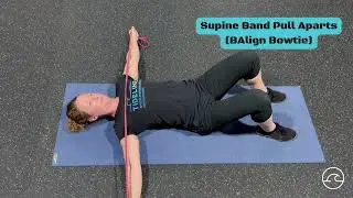 Supine Band Pull Aparts (BAlign Bowtie)