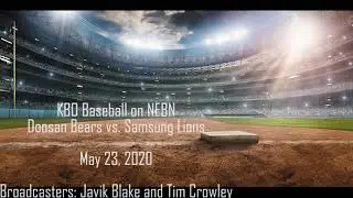 KBO Baseball - Doosan Vs. Samsung - NEBN