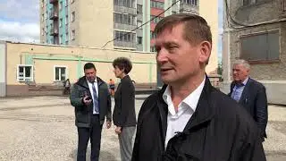 B Воркуте продолжается благоустройство дворов