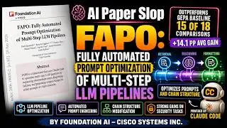 FAPO: Fully Automated Prompt Optimization of Multi-Step LLM Pipelines (Jun 2026)