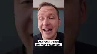Alle Polizist*innen unter Generalverdacht?
