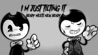 BENDY MEETS NEW BENDY! BATIM COMIC DUB COMIC by Daniela Arts