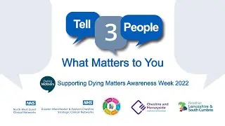Tell 3 people what matters to you now and in the future - St John's Hospice
