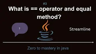 What is == operator and equal method of String in java