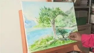 How To Paint A Canvas With Oils