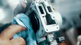 Чистка дросселя Nissan