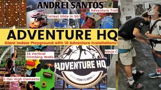 Chris Andrei Santos Visit ADVENTURE HQ Dubai
